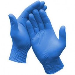 Disposable Blue Nitrile Hand Gloves | BLue Nitrile Gloves Pack of 10