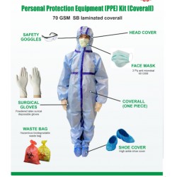 PPE KIT (Personal Protective Equipment Kit ) Covid Protection 