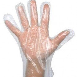 Plastic Polythene Gloves | Disposable Gloves ( 100 Pices ) | Pack of 100
